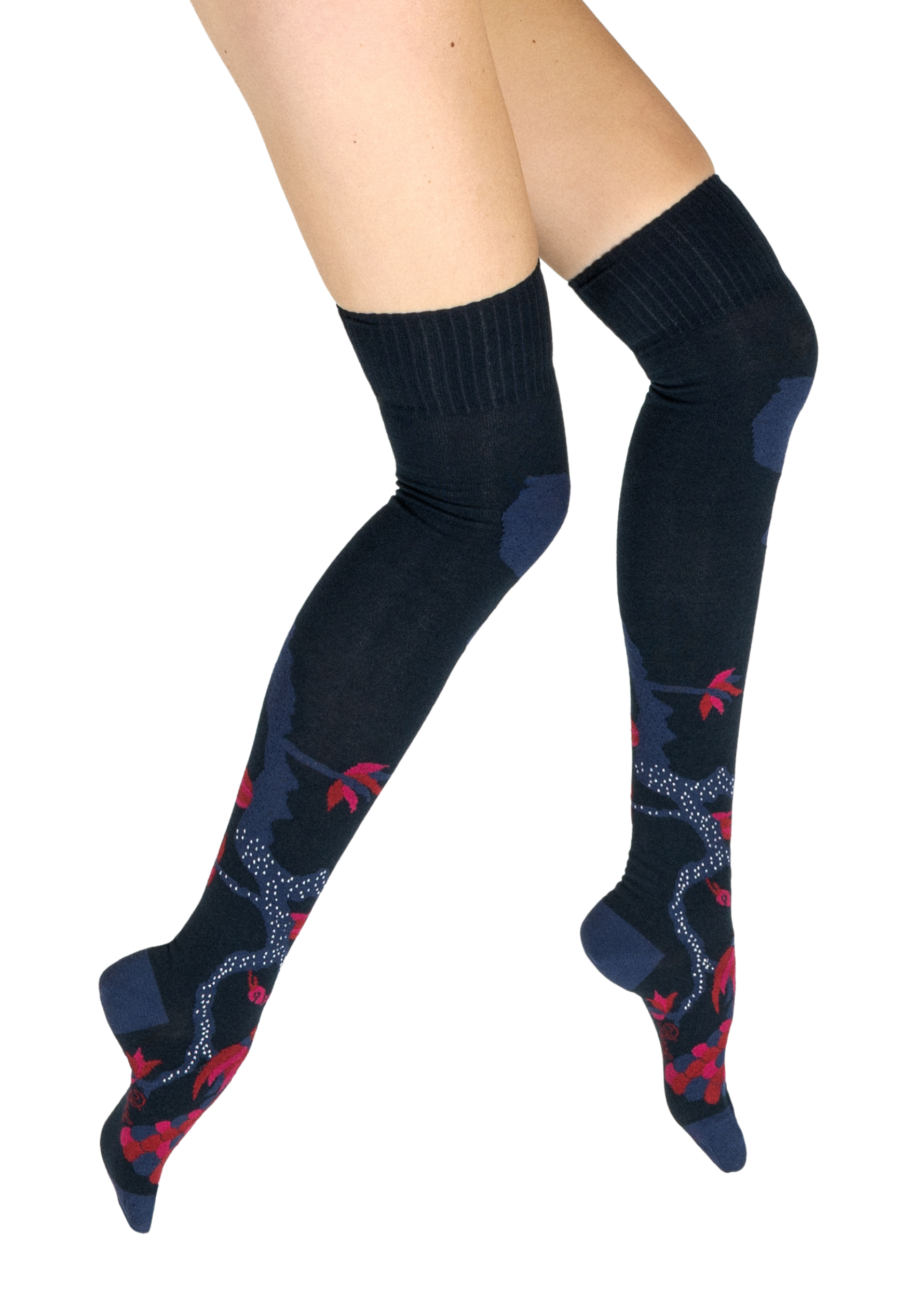 Jambières pour femme en coton Le Paon