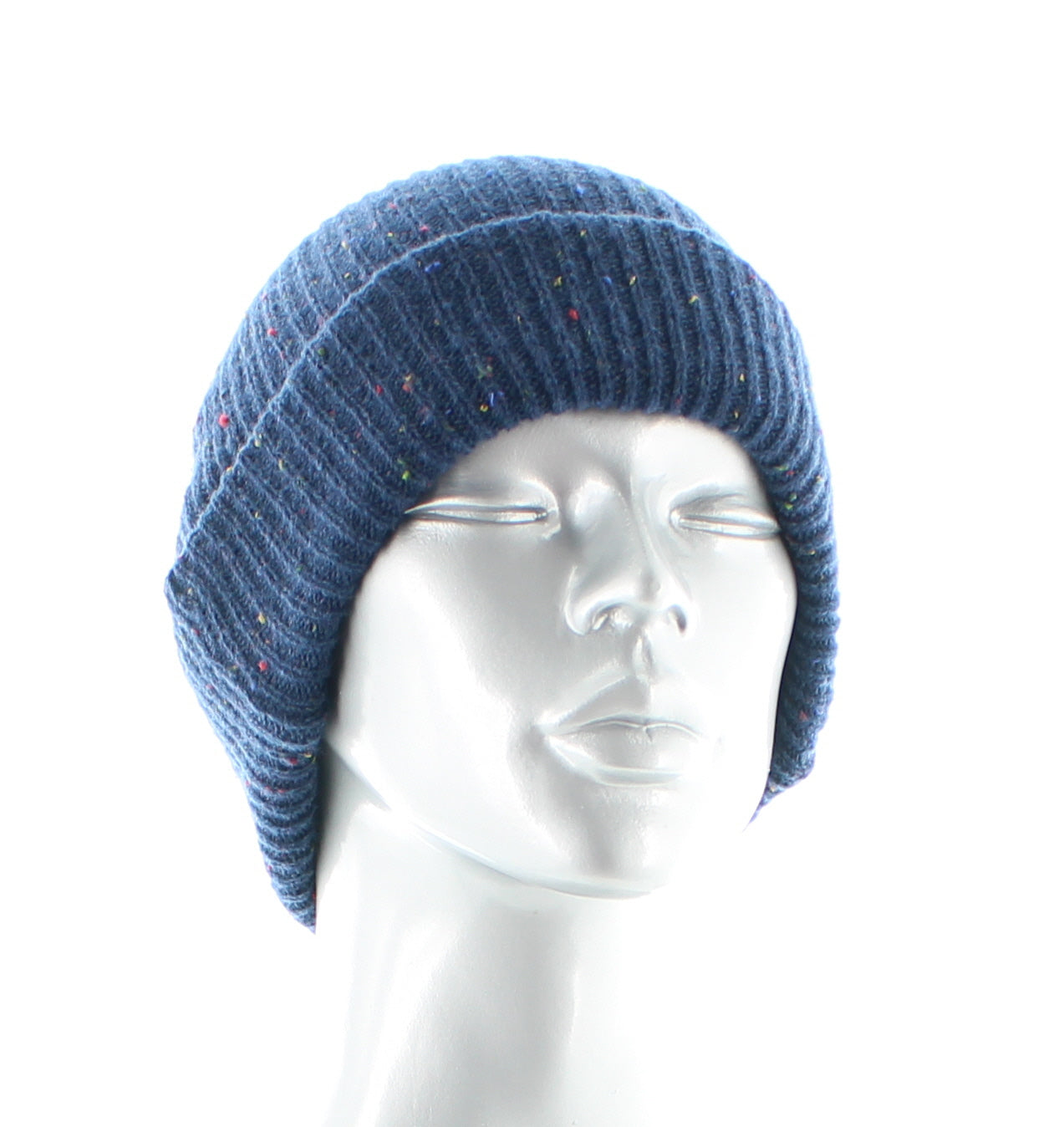 Bonnet Chiné Marine ECRU