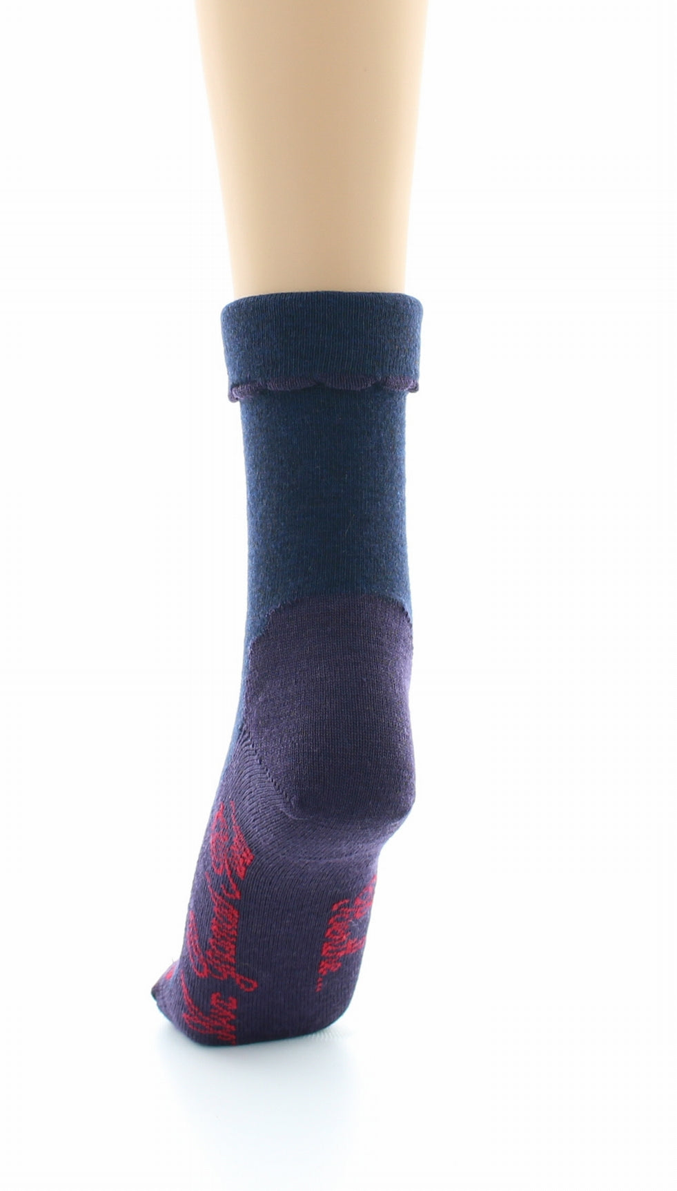 Chaussettes femme en Cachemire - Marine MARINE