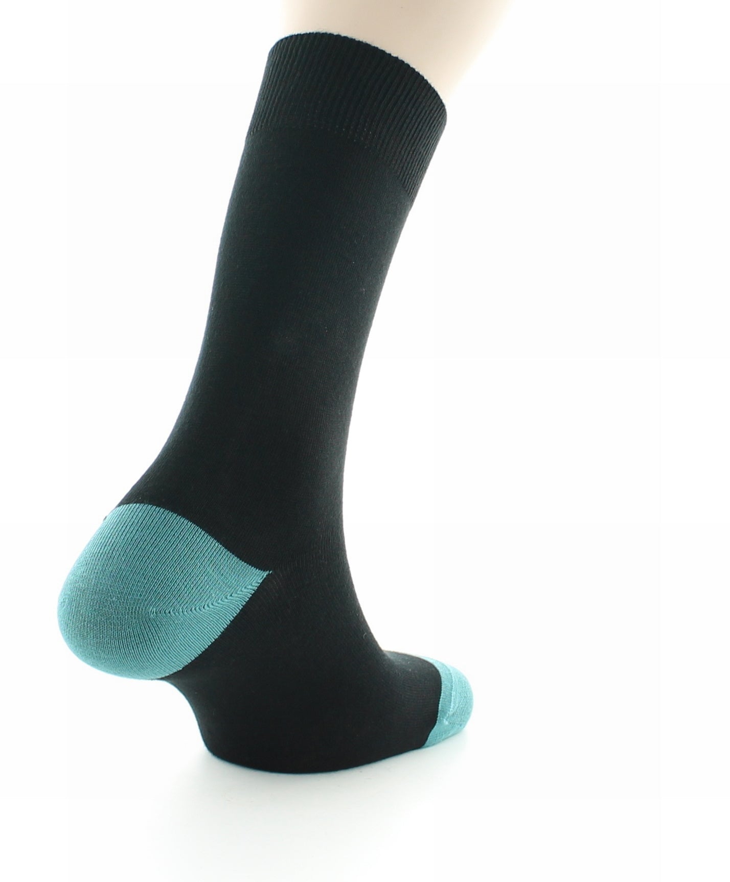 Chaussettes homme Alphonse en coton Noir/Vert NOIR-VERT