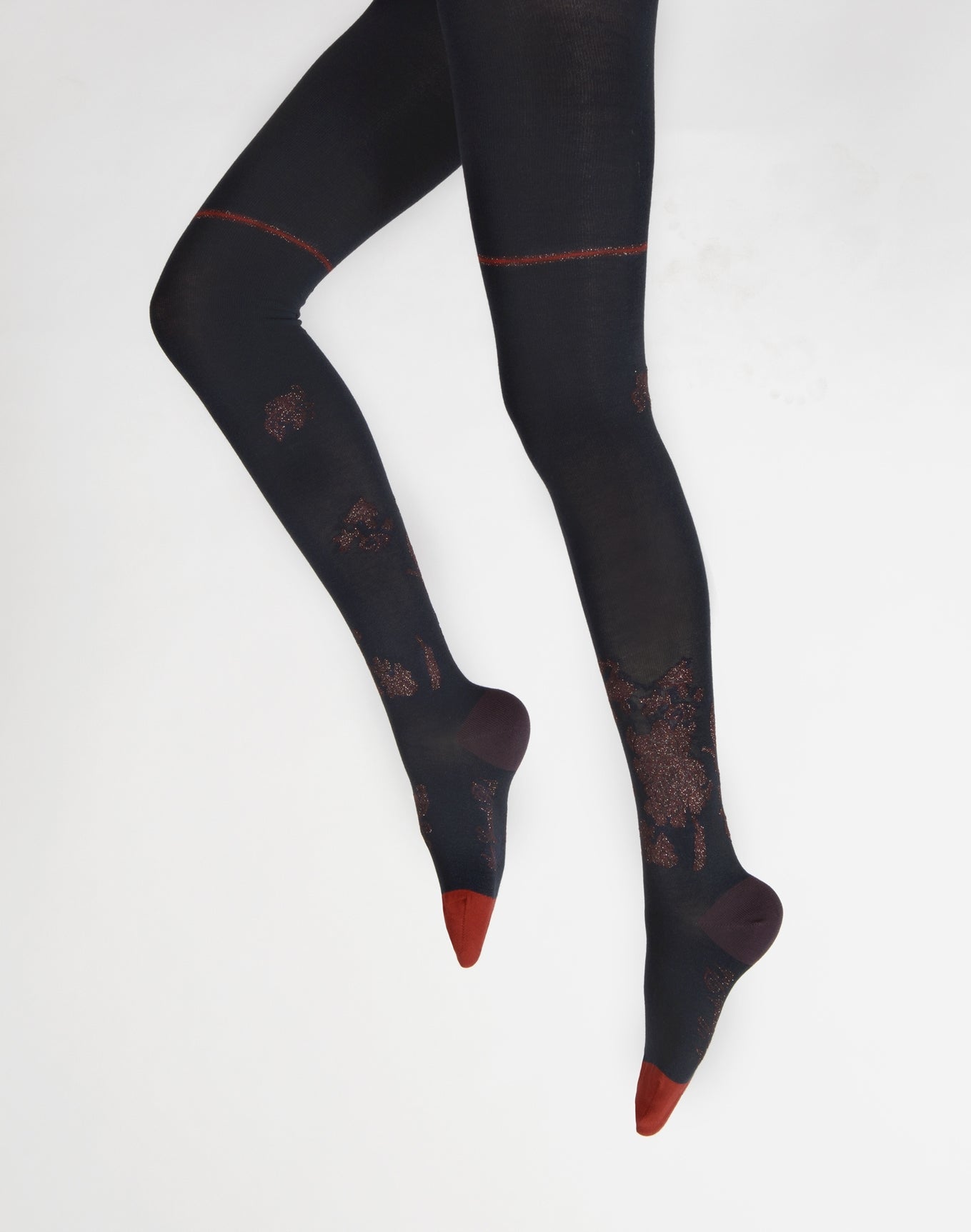 Collants en Coton Kimono MARINE