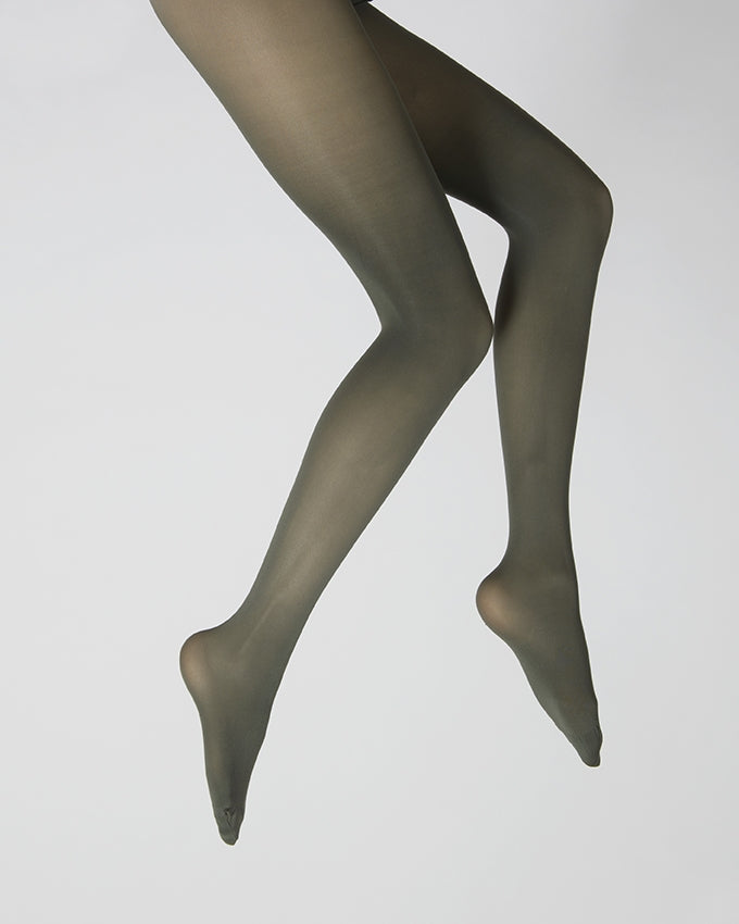 Collants semi-opaques 40 deniers - Kaki KAKI