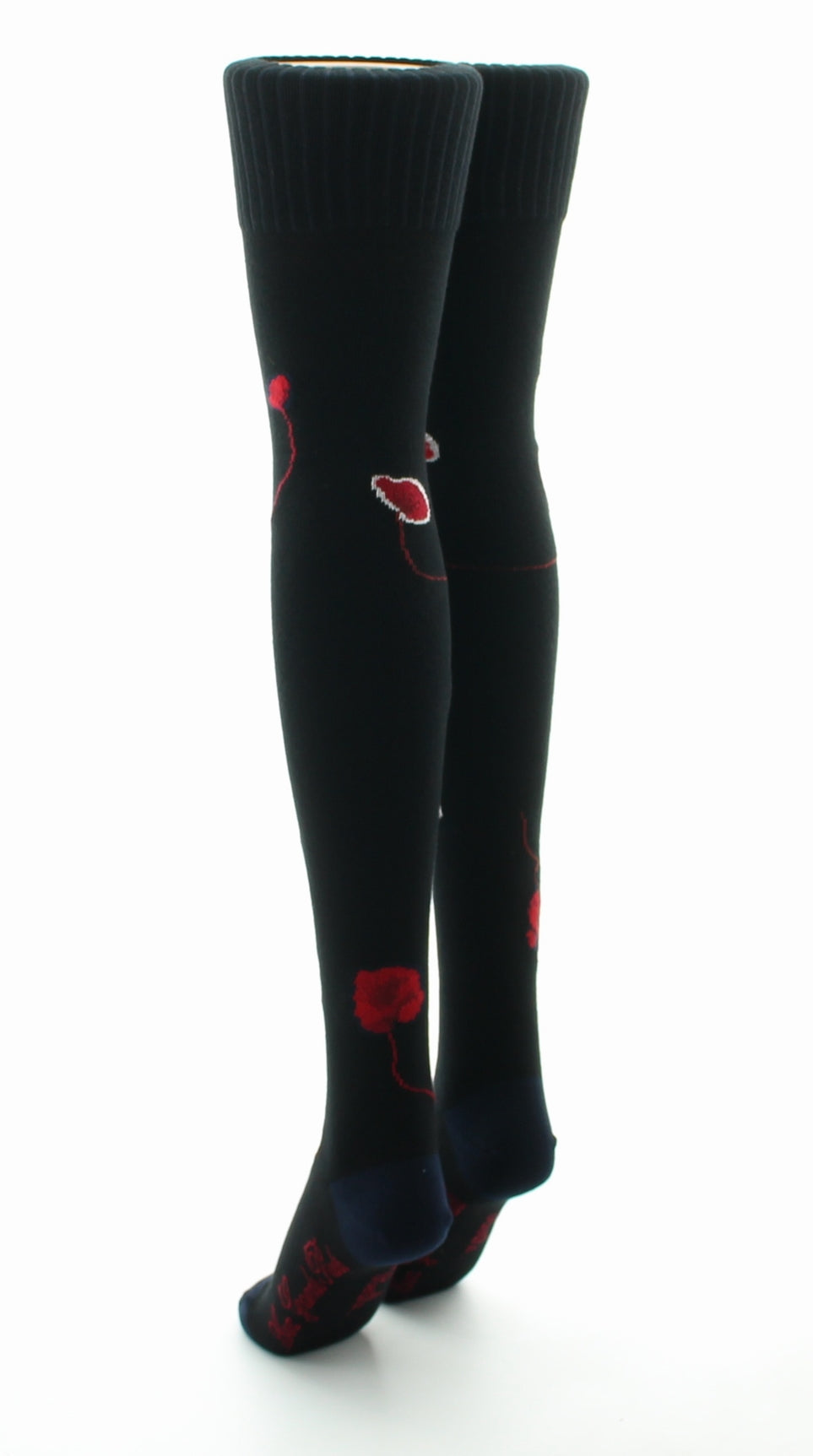 Jambières Pavots NOIR ROUGE