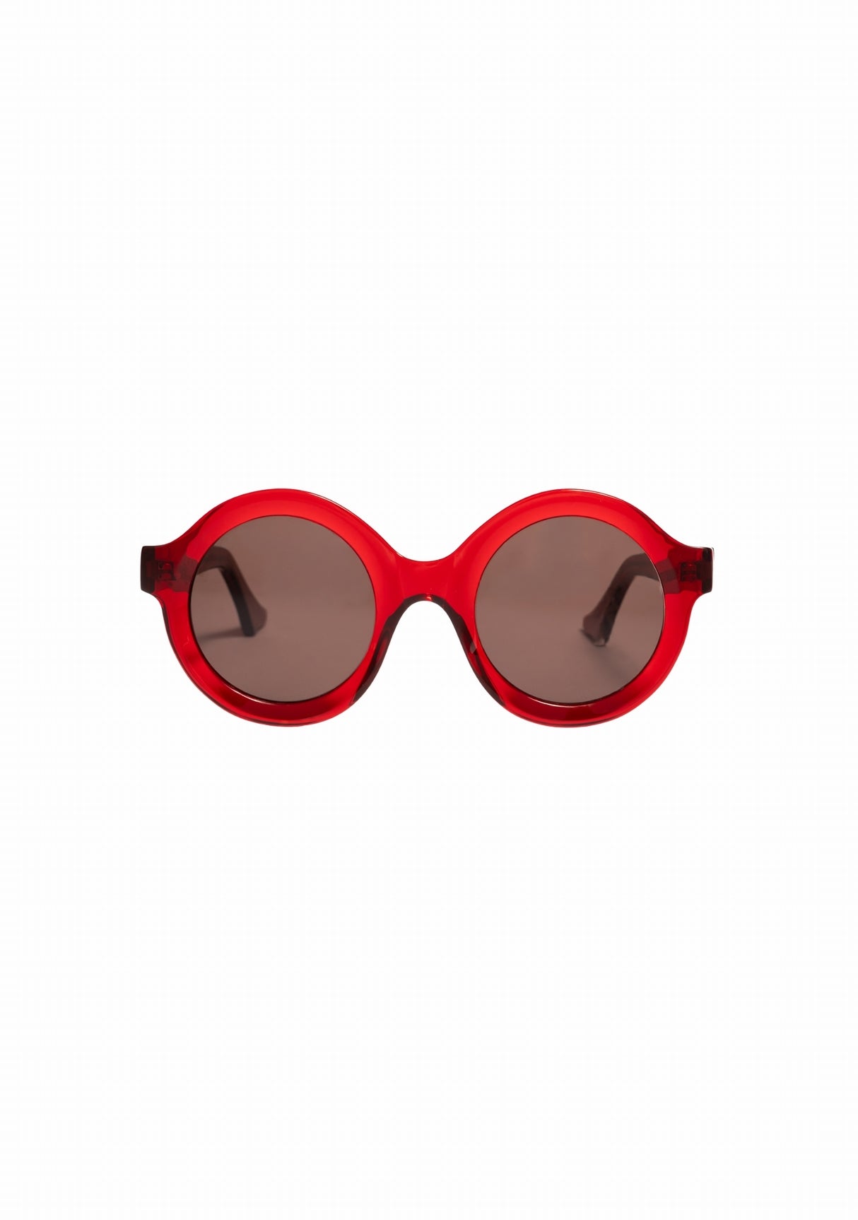 Lunettes de soleil Inès Rouge fabriquées en France ROUGE