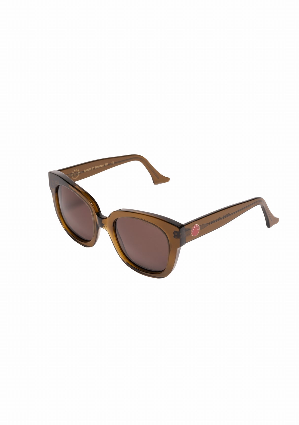 Lunettes de soleil Jeanne Olive fabriquées en France OLIVE