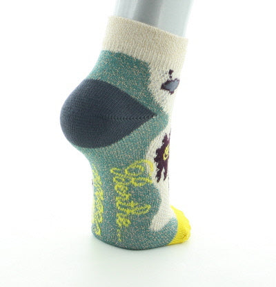 Socquettes Enfant Mosaïque de Lisbonne IVOIRE