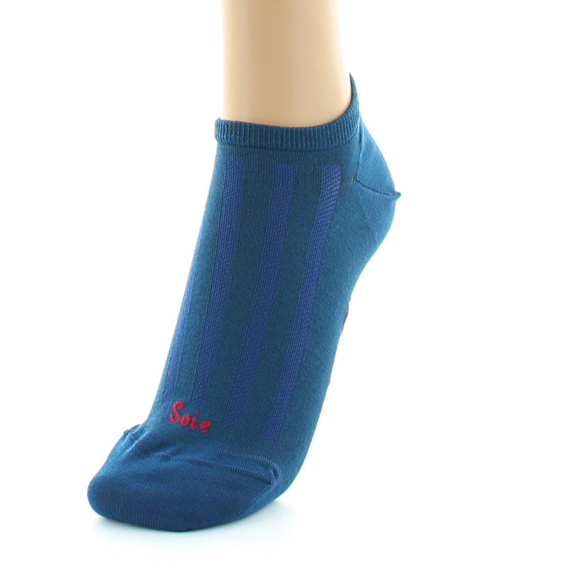 Socquettes Soie Bleu Minuit BLEU MINUIT