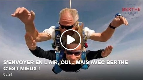 S'ENVOYER EN L'AIR OUI... MAIS AVEC BERTHE C'EST MIEUX !