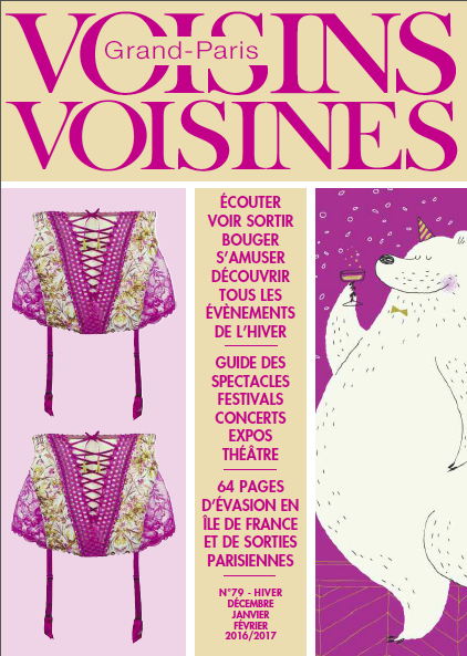 LA PRESSE EN PARLE / Voisins Voisines Grand Paris aime les mi-bas en soie naturelle rose !