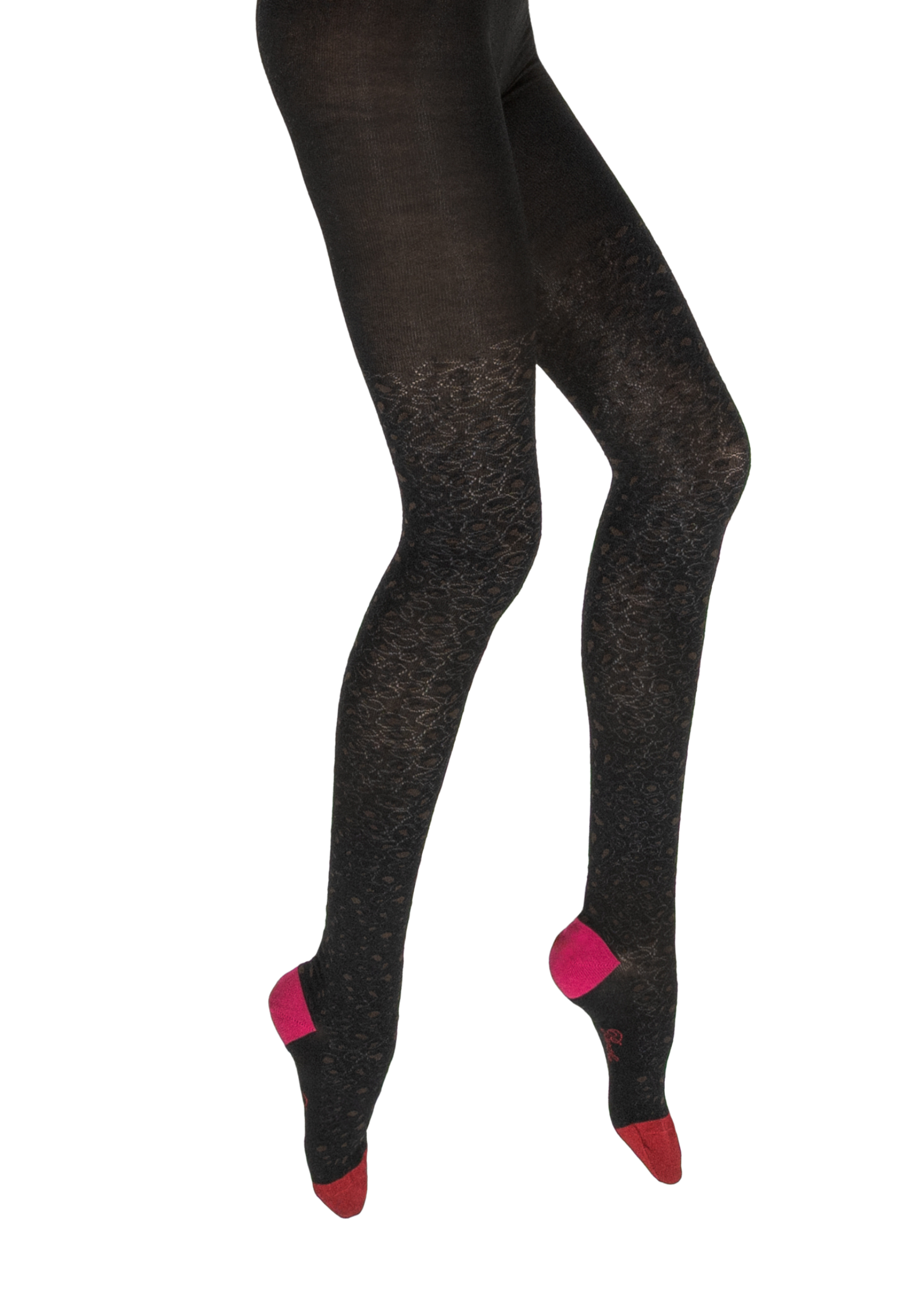 Collants pour femme en coton Léopard