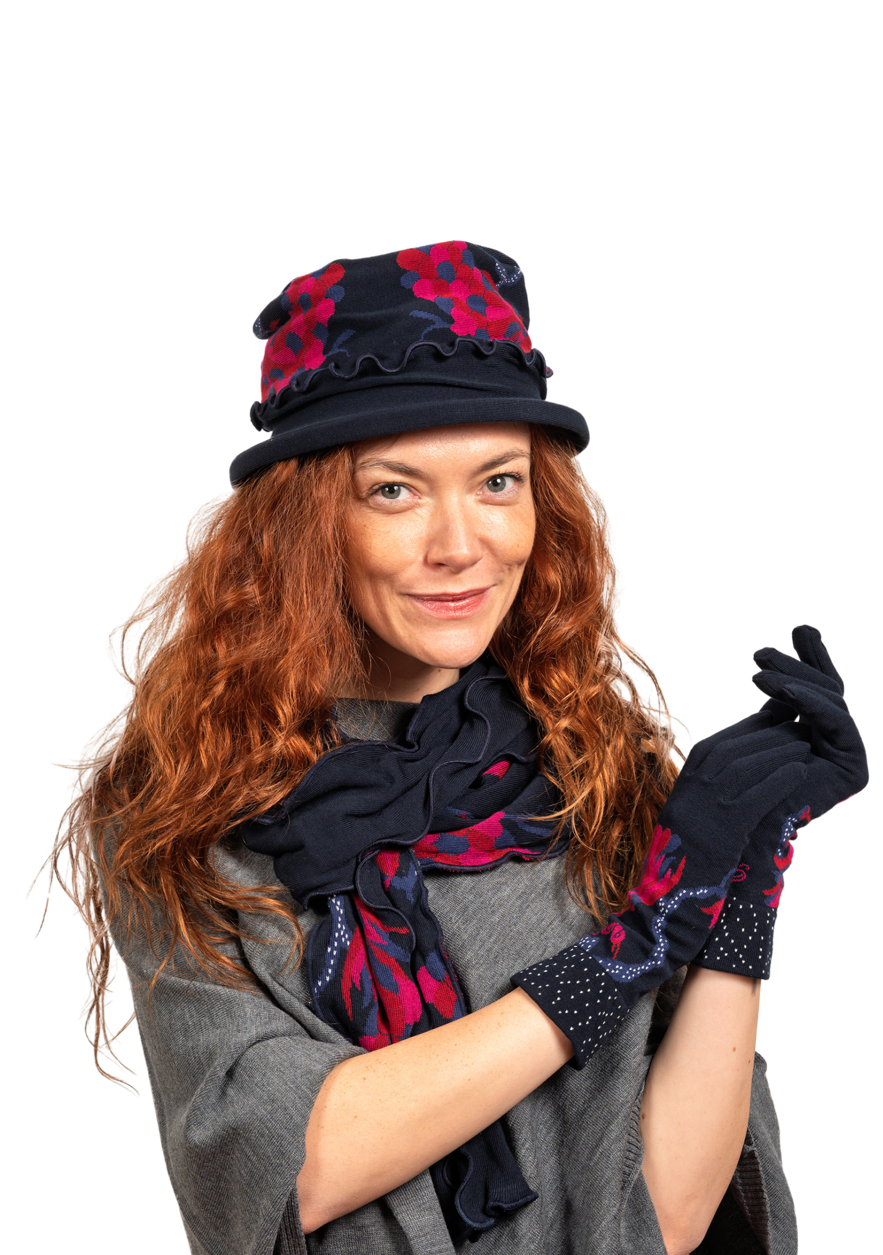 Écharpe pour femme en coton Le Paon