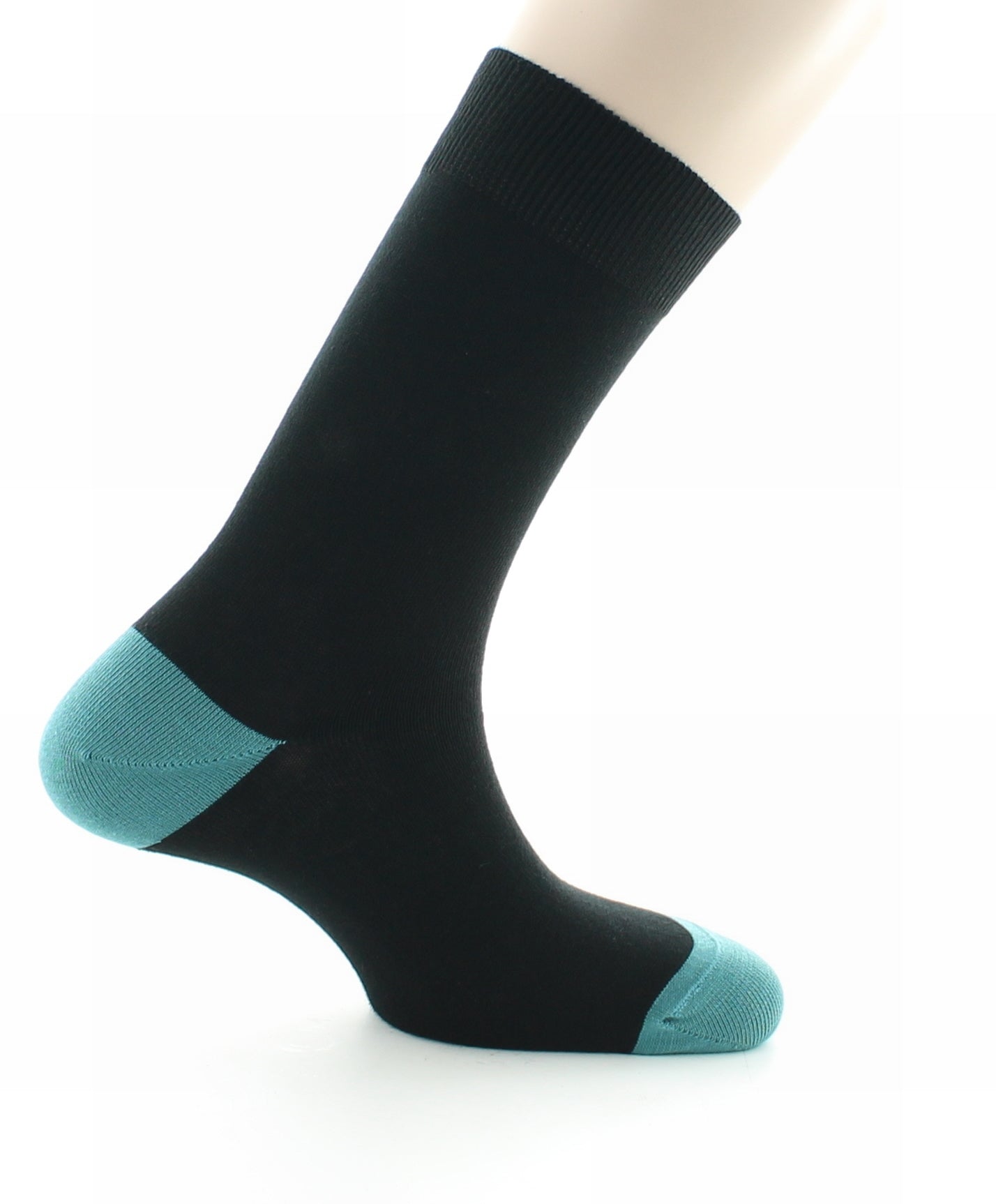 Chaussettes Alphonse noir / vert NOIR-VERT