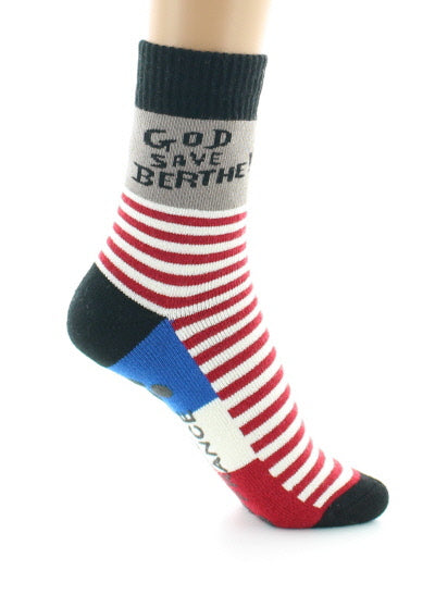 Chaussettes antidérapantes God Save Berthe ECRU