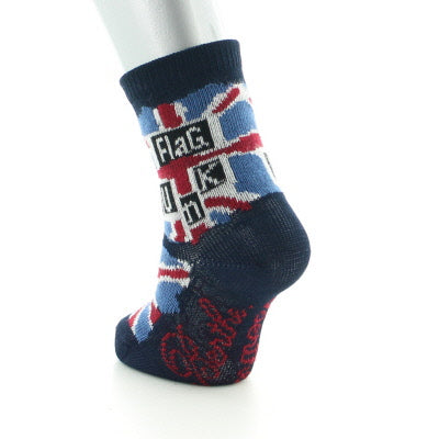 Chaussettes Bébé Flag Punk BLEU MARINE