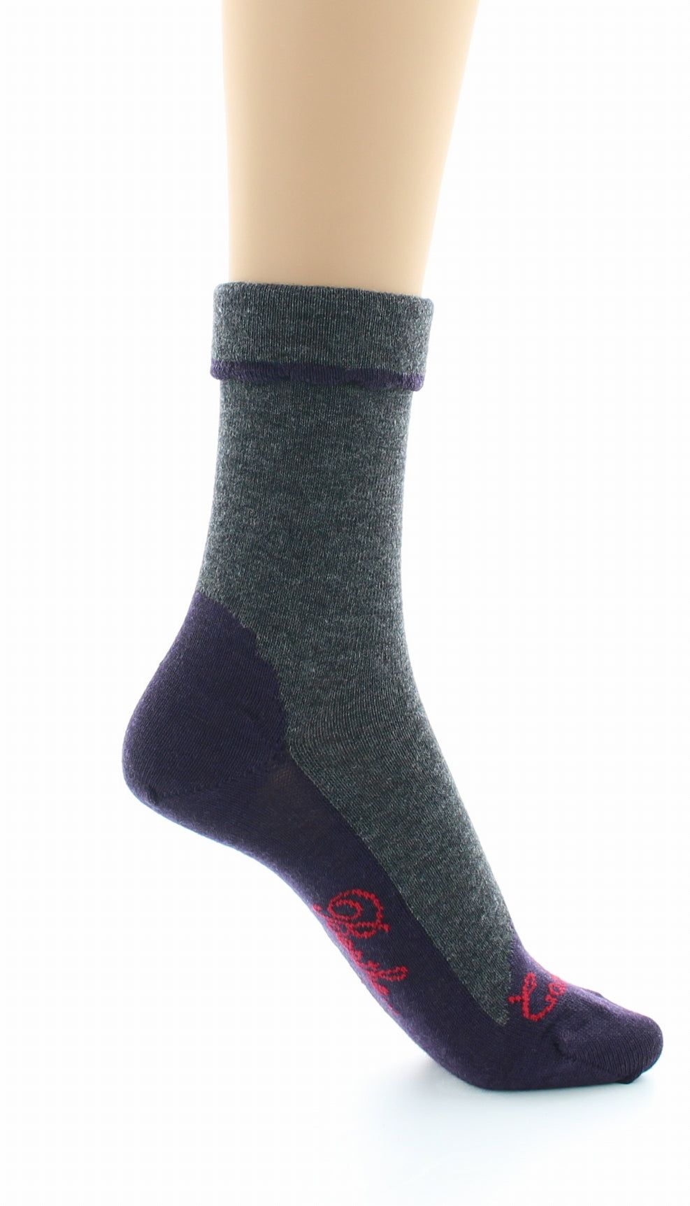 Chaussettes cachemire anthracite ANTHRACITE