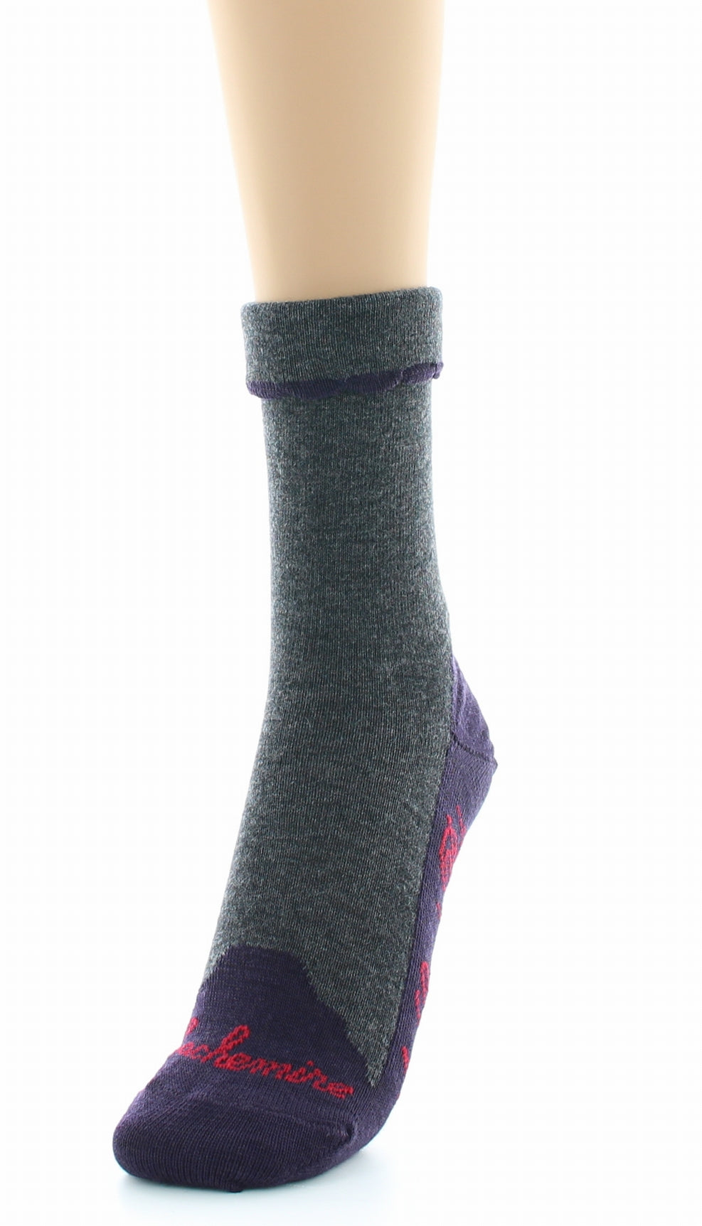 Chaussettes cachemire anthracite ANTHRACITE