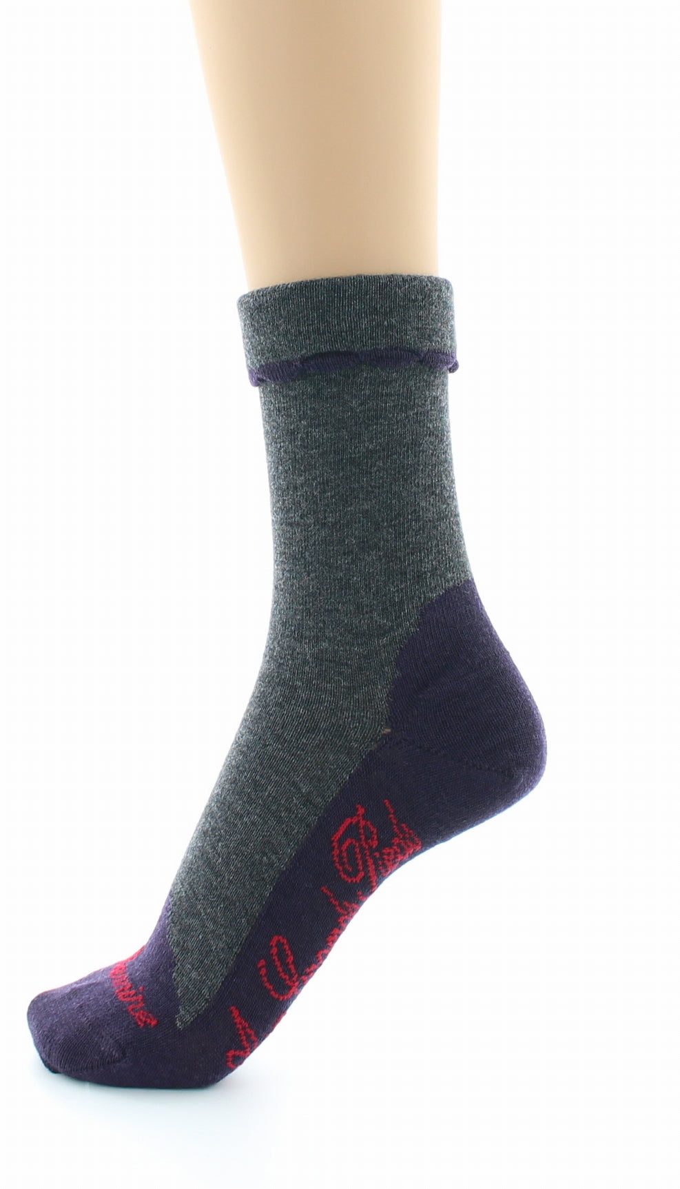 Chaussettes cachemire anthracite ANTHRACITE