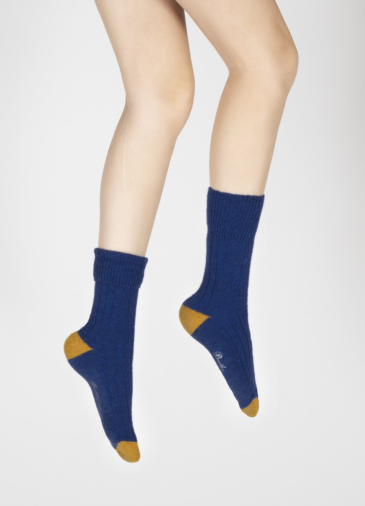 Chaussettes en mohair Bleu Royal BLEU ROYAL