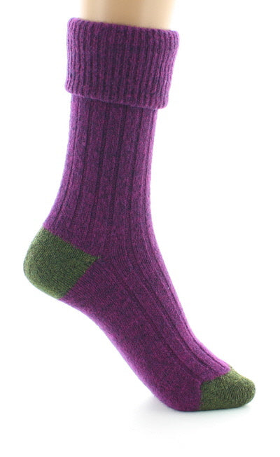 Chaussettes en mohair Prune PRUNE