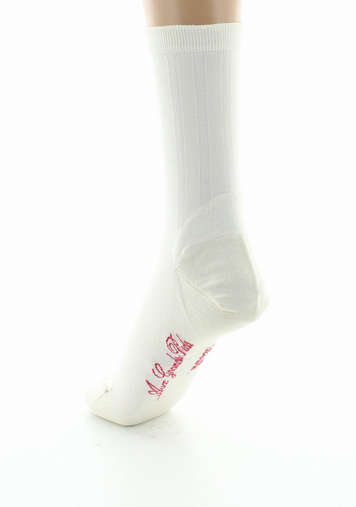 Chaussettes en soie écrue ECRU