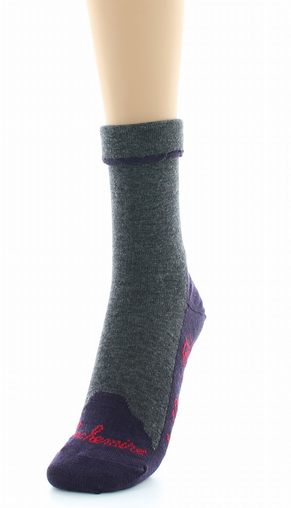 Chaussettes femme en Cachemire - Anthracite ANTHRACITE
