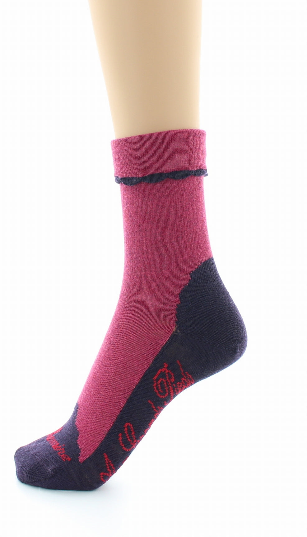 Chaussettes femme en Cachemire - Rose ROSE