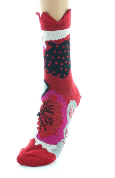 Chaussettes Femme L'arbre à couronne ROSE