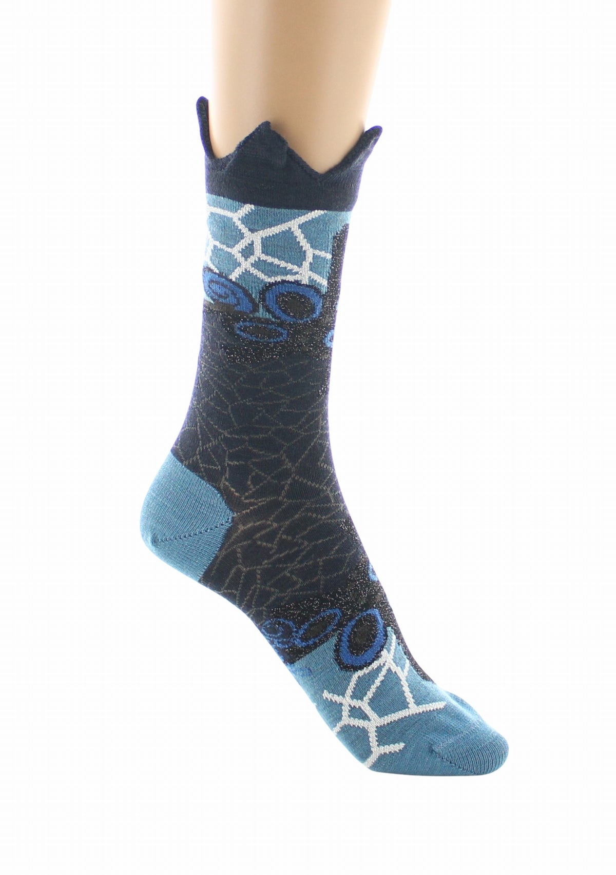 Chaussettes femme laine peignée Berthe Odorico ISLANDE