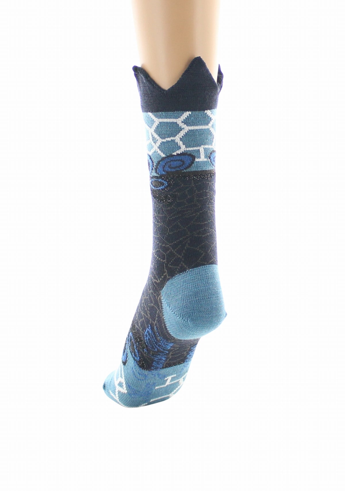 Chaussettes femme laine peignée Berthe Odorico ISLANDE