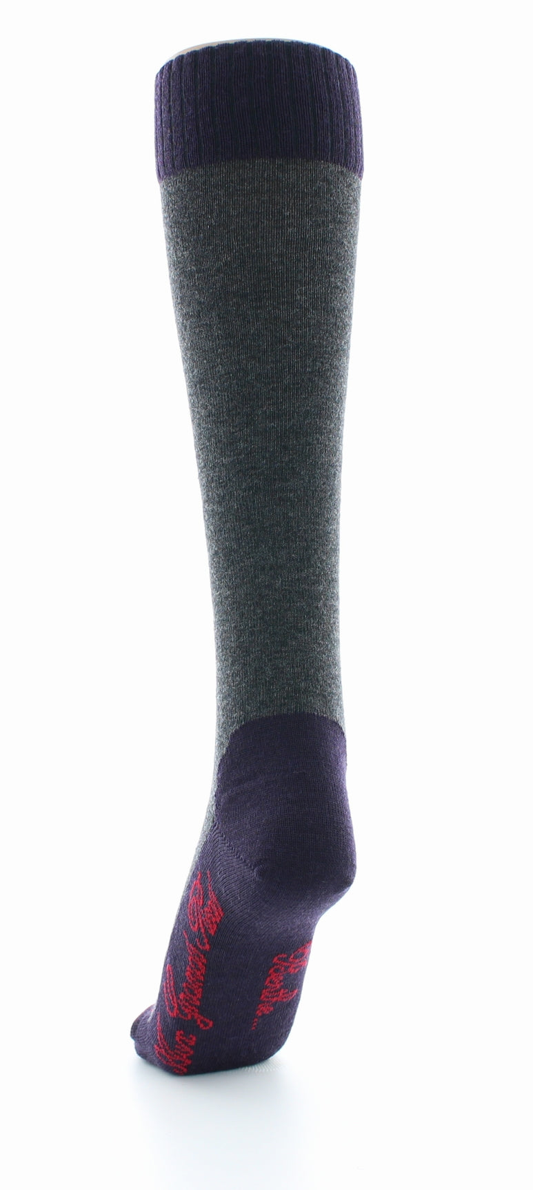 Chaussettes hautes cachemire anthracite ANTHRACITE