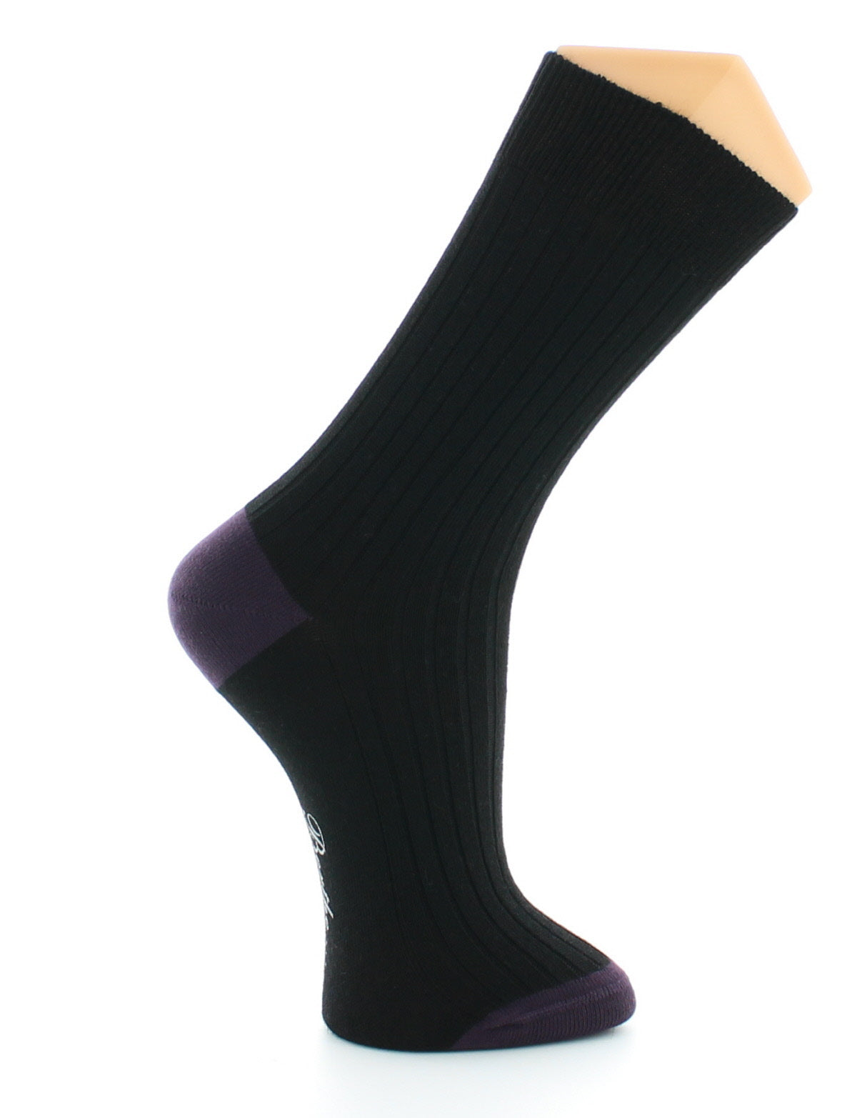 Chaussettes Henri Dorie noir-raisin NOIR-RAISIN