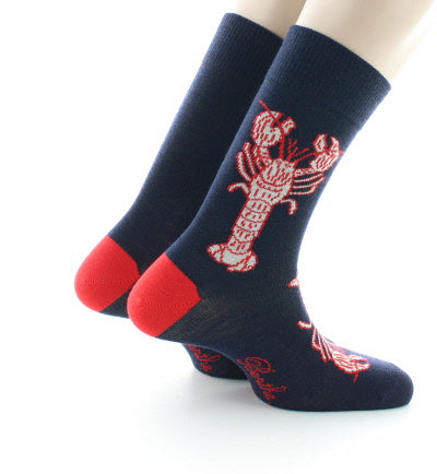 Chaussettes Homme Homard bleu marine BLEU MARINE