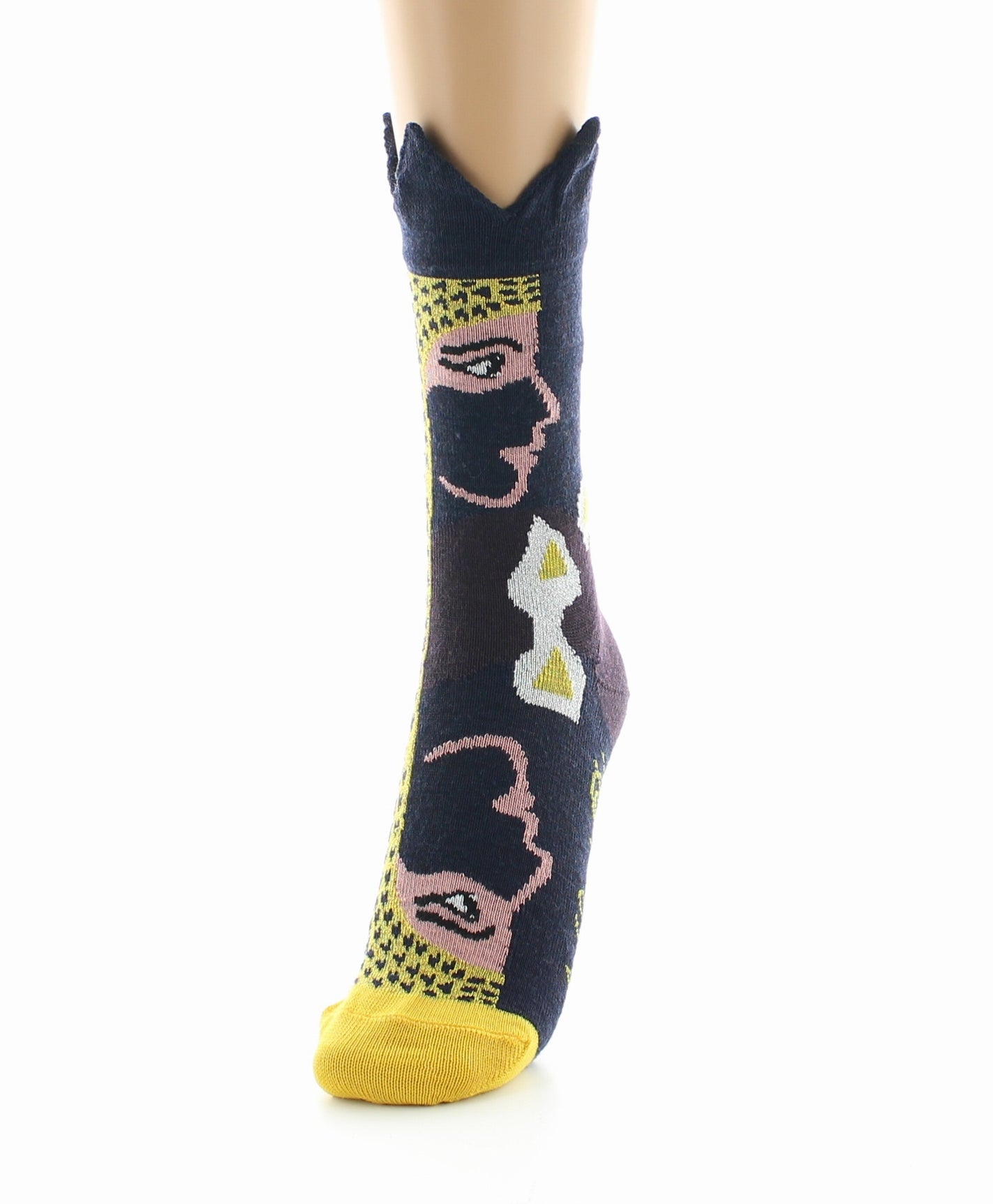 Chaussettes Toutankhamon JAUNE