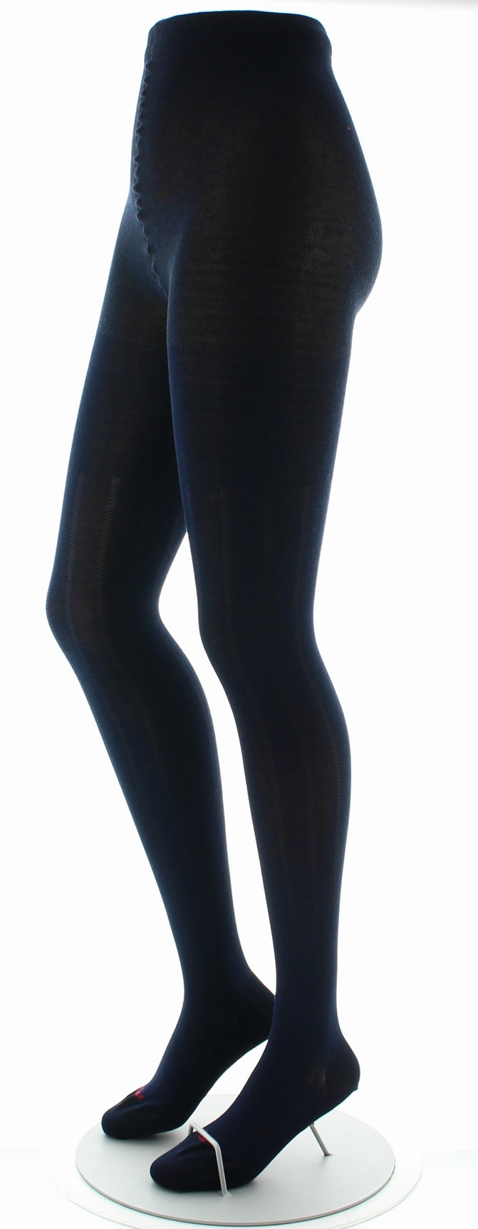 Collants en soie marine MARINE