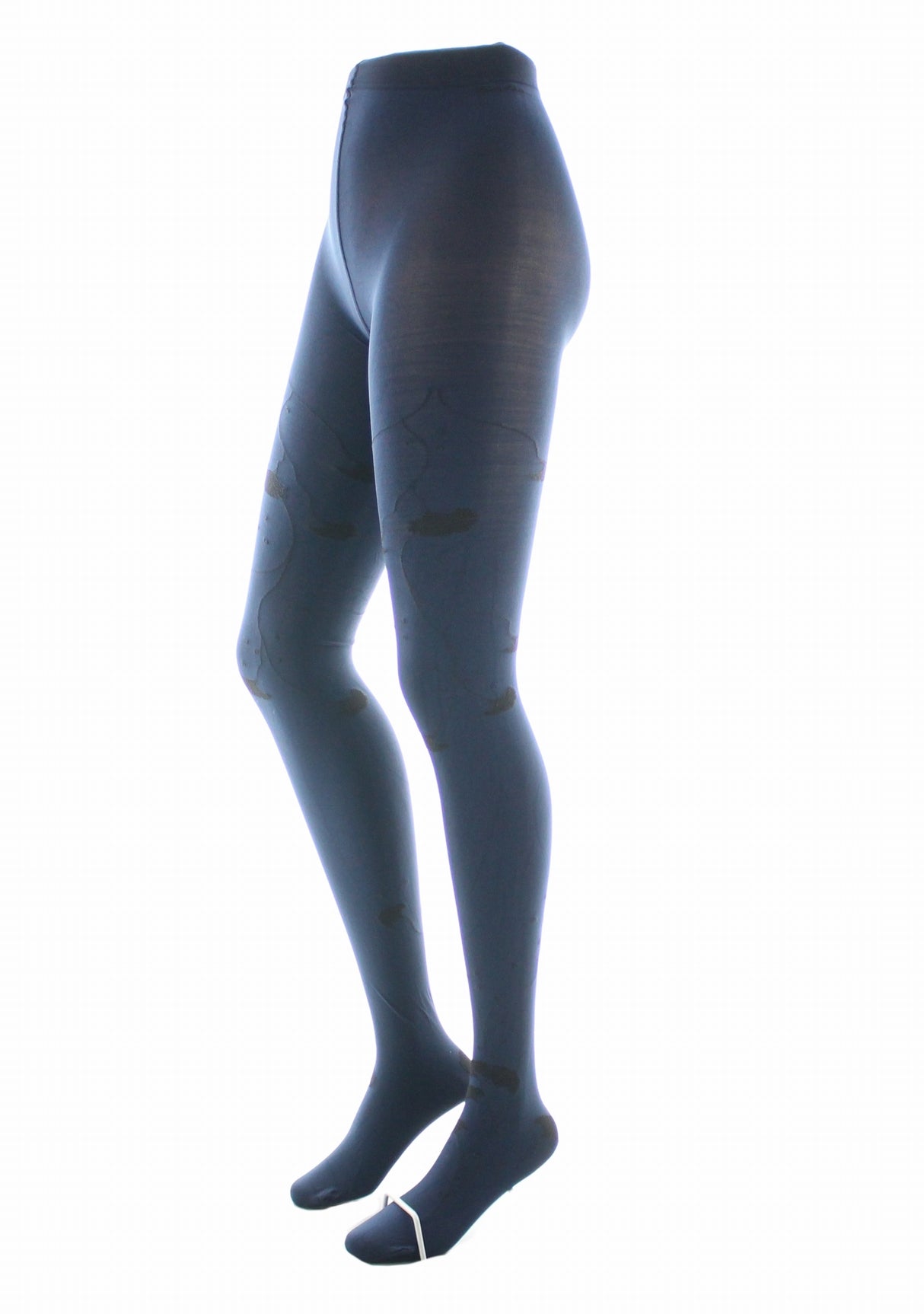 Collants femme 40 deniers Berthe Albizia Marine/Noir MARINE