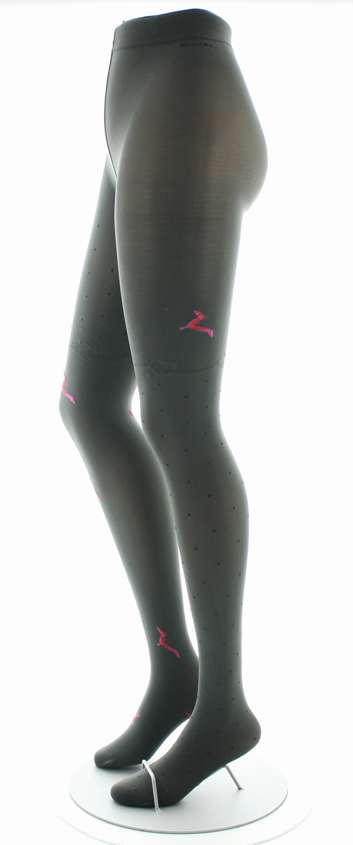 Collants femme 40D kaki mouette rose KAKI