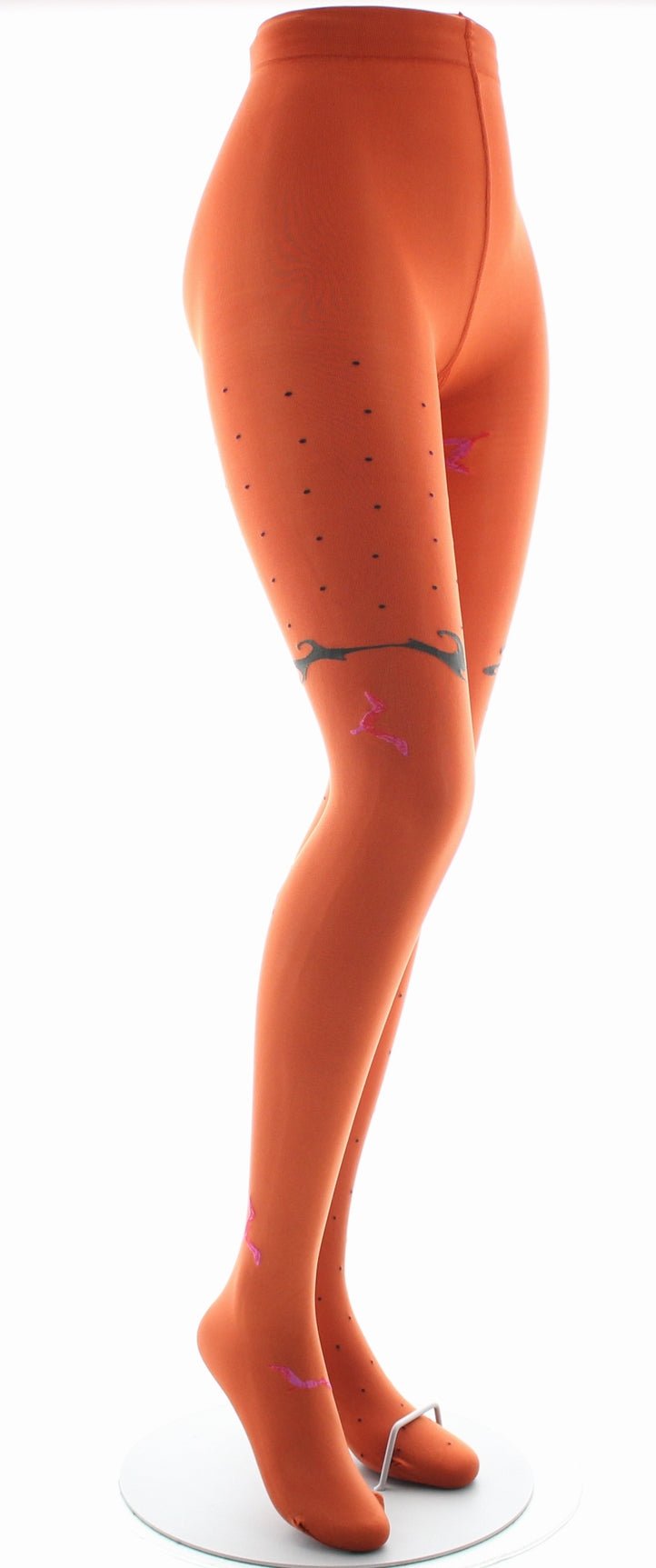 Collants femme 40D orange mouette rose ORANGE