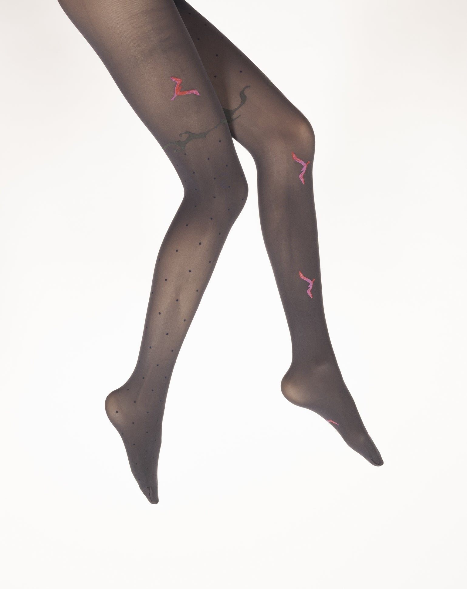 Collants femme 40D raisin mouette rose RAISIN