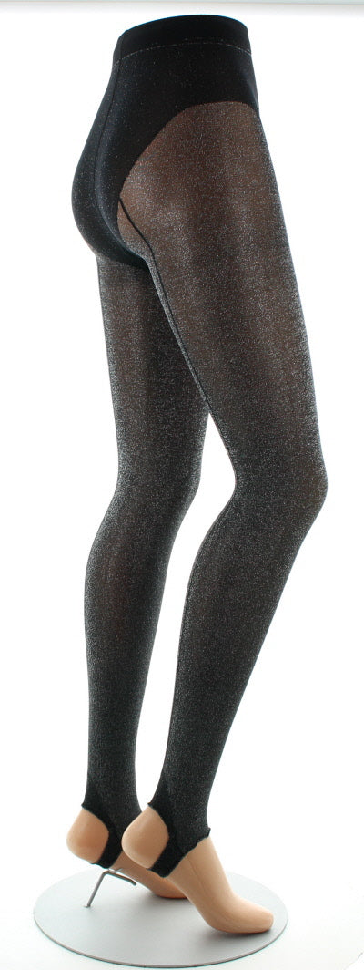 Collants fuseau scintillant 50 deniers NOIR