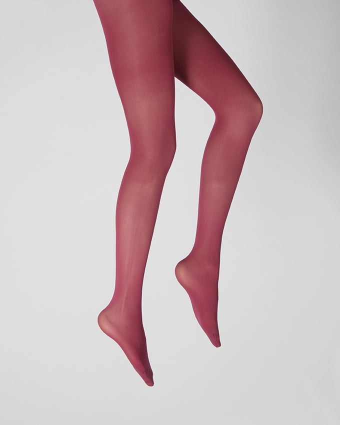 Collants semi-opaques 40 deniers - Fushia FUSHIA