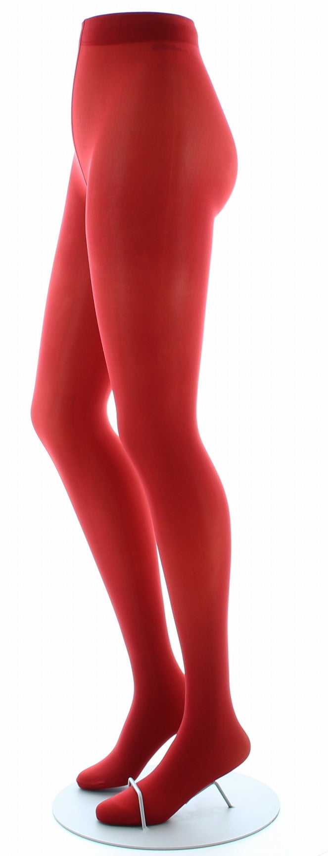 Collants semi-opaques rouge ROUGE