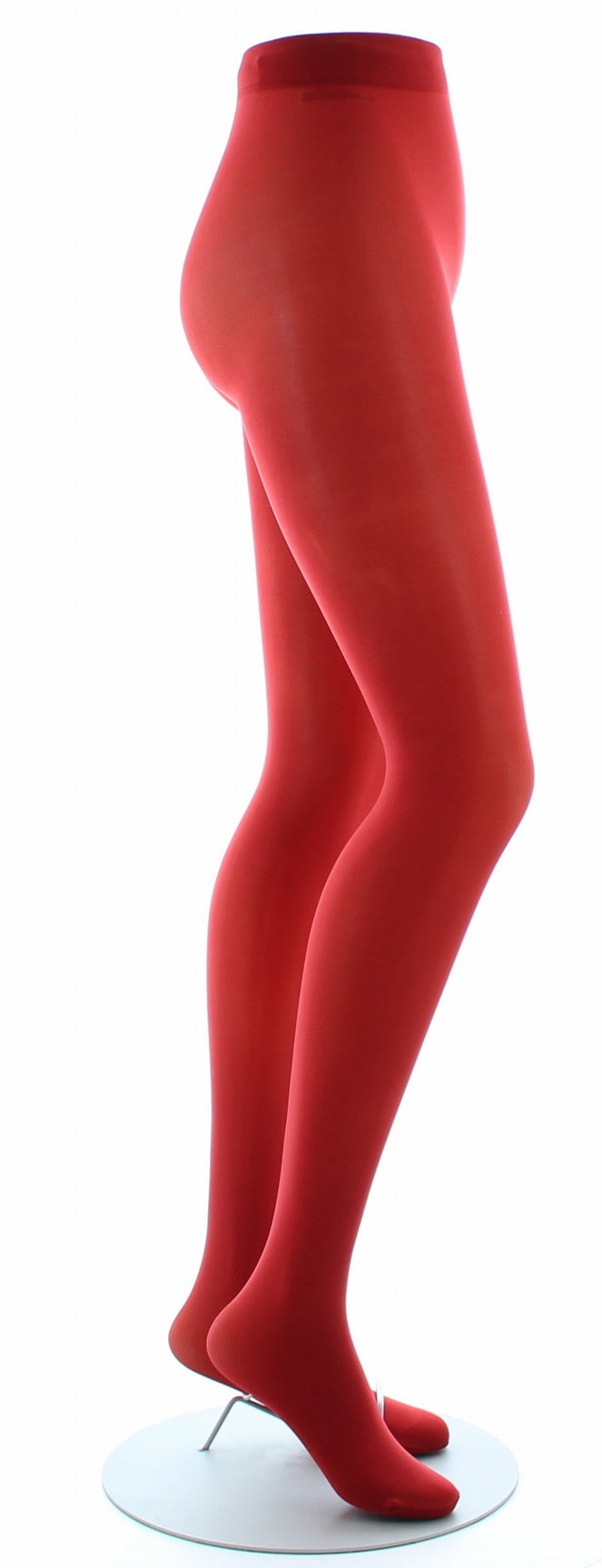 Collants semi-opaques rouge ROUGE