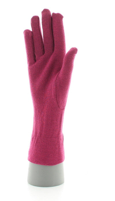 Gants cachemire rose ROSE