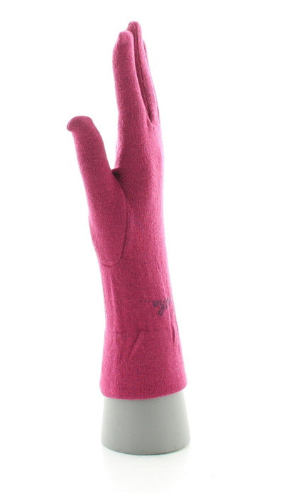 Gants cachemire rose ROSE