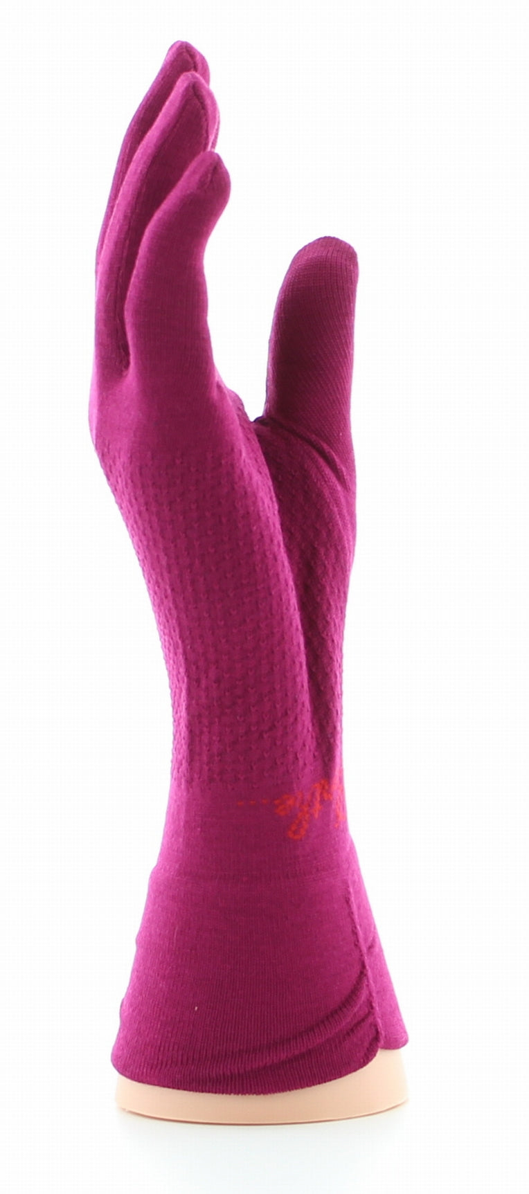 Gants en soie rose ROSE