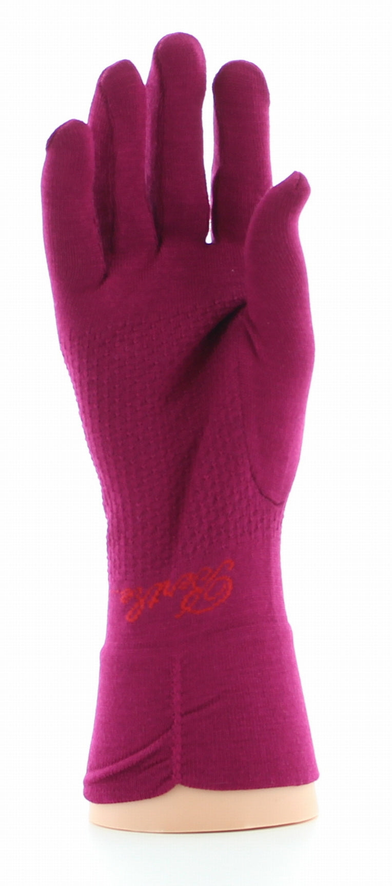 Gants en soie rose ROSE