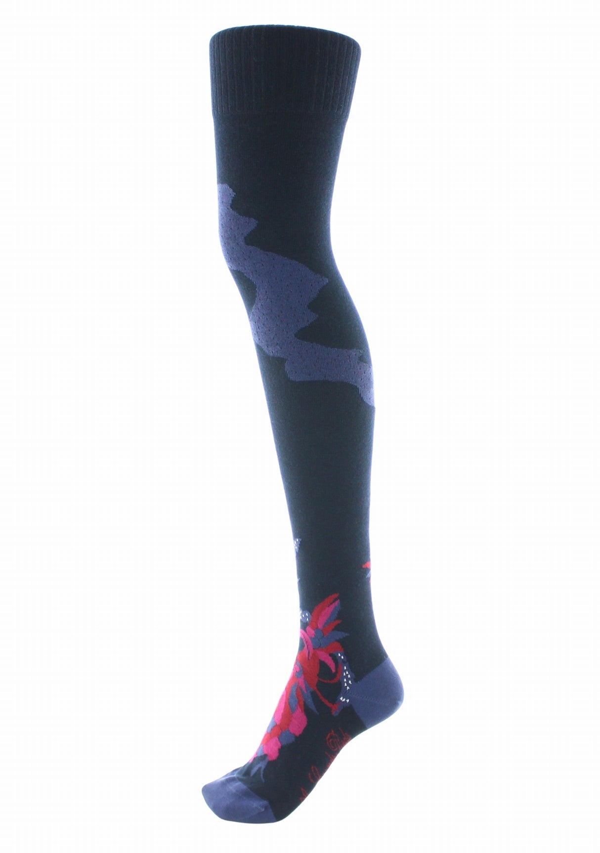 Jambières femme coton Berthe Le Paon MARINE