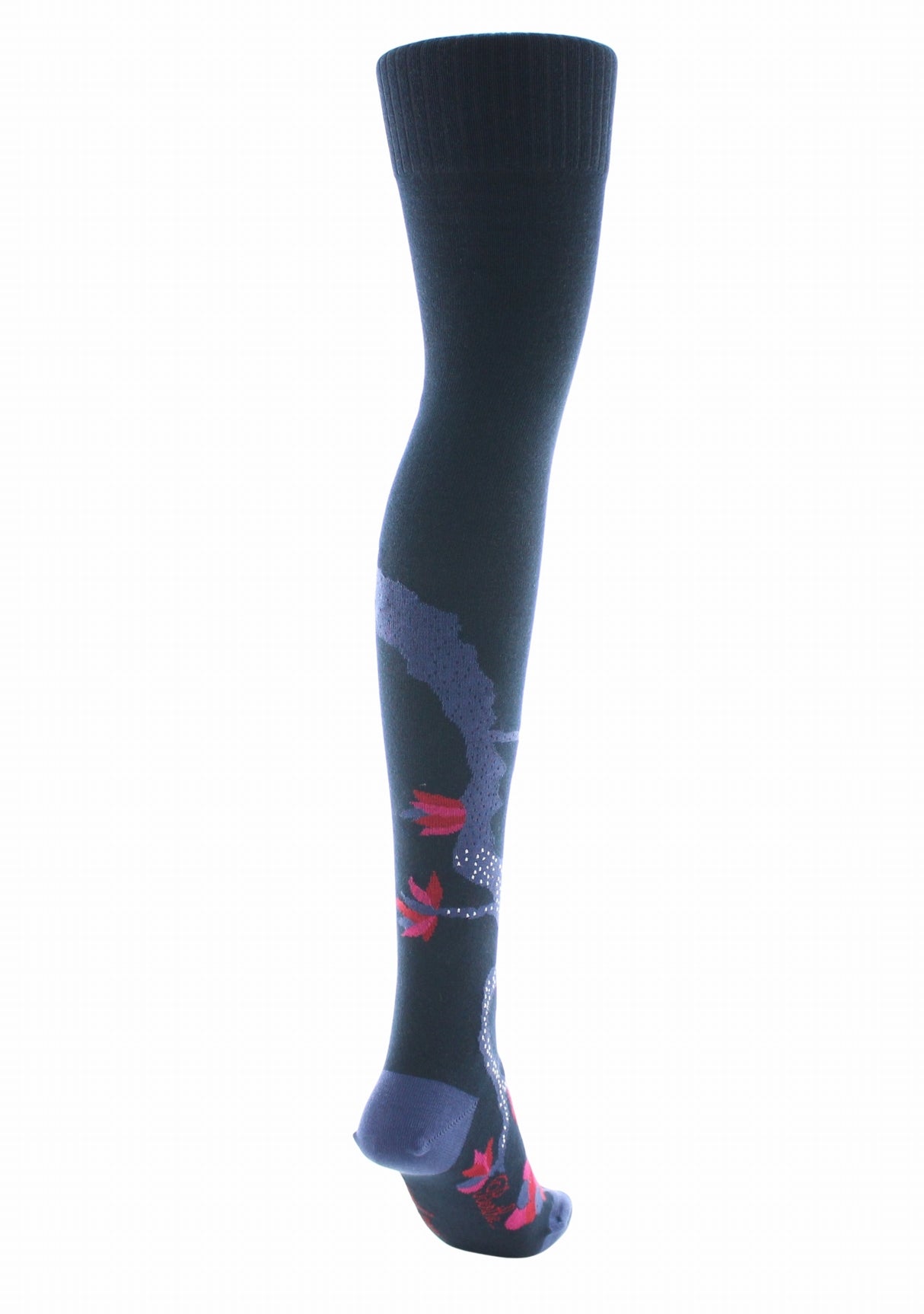 Jambières femme coton Berthe Le Paon MARINE