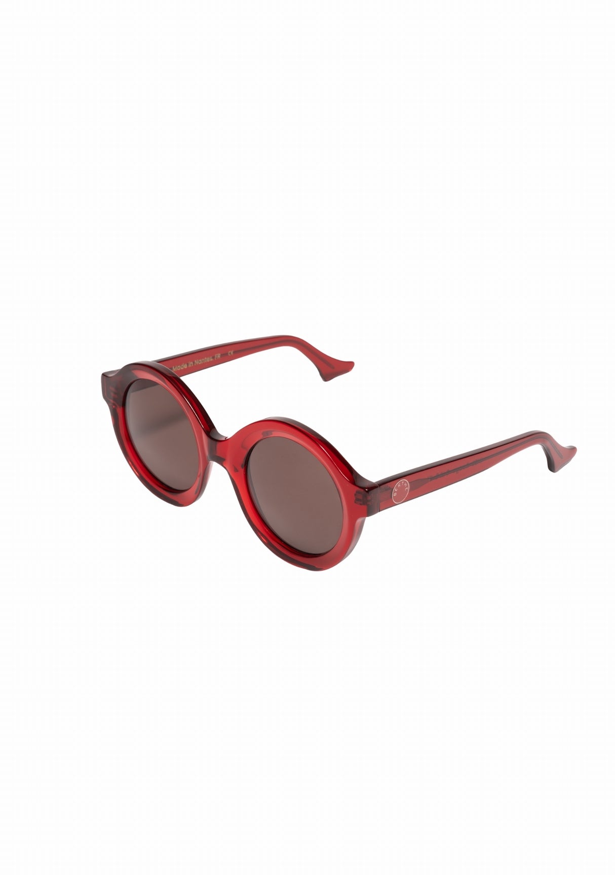 Lunettes de soleil Inès Rouge fabriquées en France ROUGE