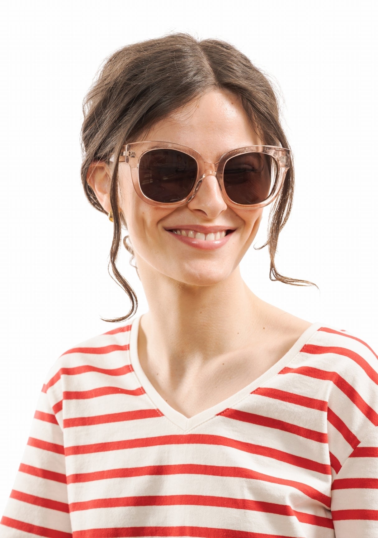 Lunettes de soleil Jeanne Champagne Rosé fabriquées en France CHAMPAGNE ROSE